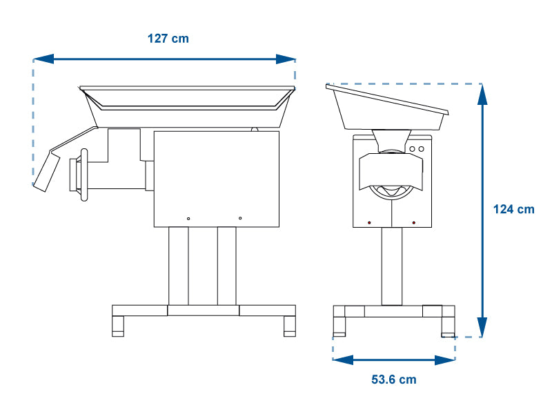 MOLINO P/CARNE TORREY M32 5HP TRIFÁSICO