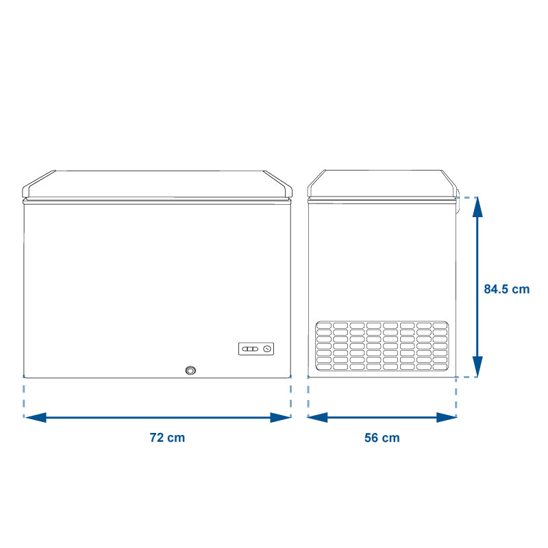 CONGELADOR HORIZONTAL TORREY 5 PIES