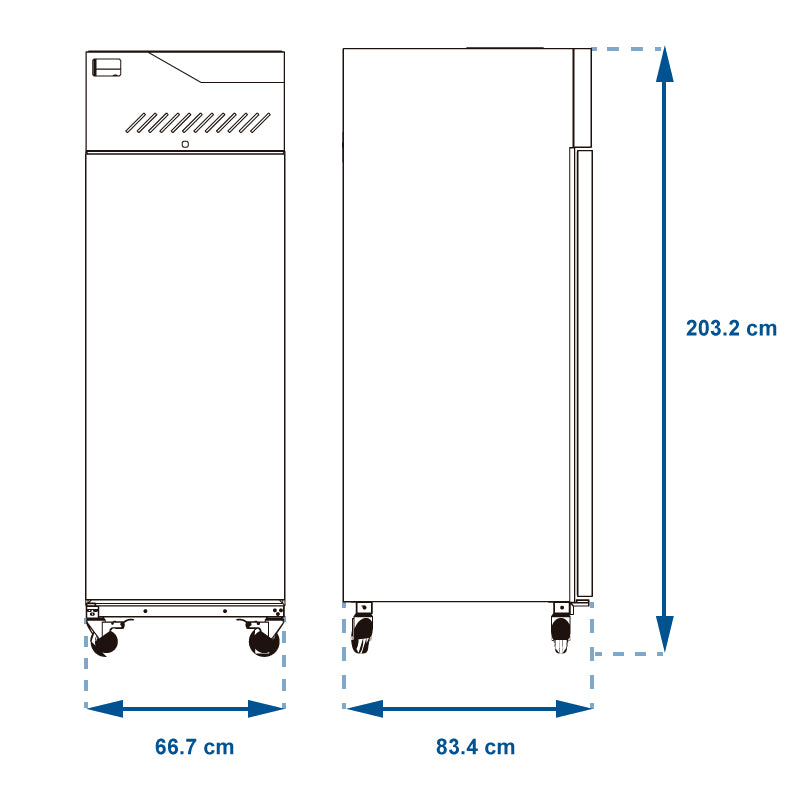 CONGELADOR VERTICAL TORREY FS600