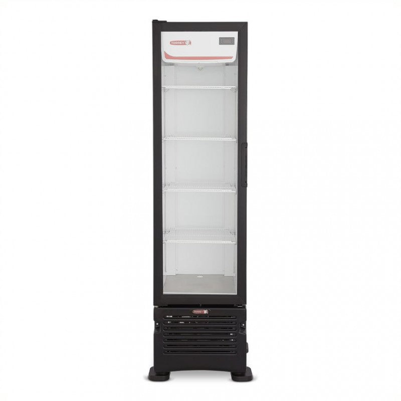 REFRIGERADOR VERTICAL TORREY VR08 TVC08 NEGRO.