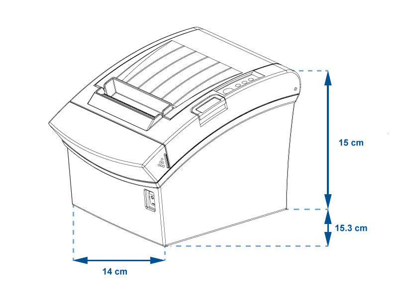 IMPRESOR SAMSUNG BIXOLON TERMICO SRP-350 PLUS USB,PARALELO, ETHERNET