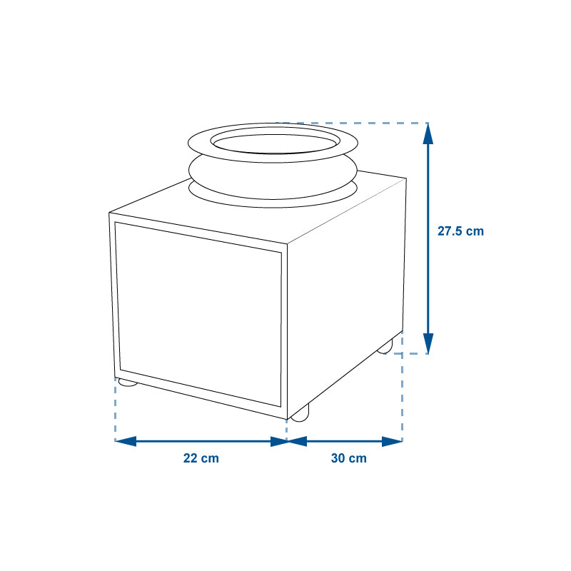 CALENTADOR MULTIFUNCIONAL ACERO INOX.