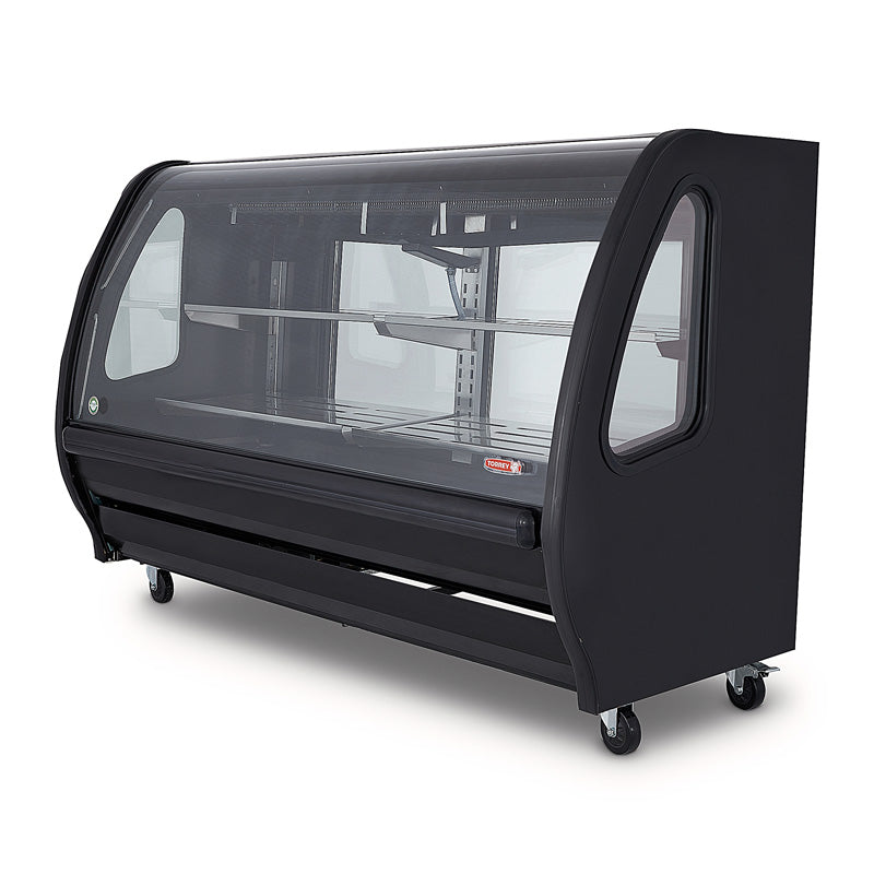 VITRINA CREMERA TEM-200 NEGRA (USAR 6237)