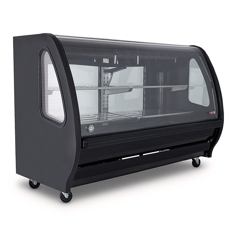 VITRINA CREMERA TEM-200 NEGRA (USAR 6237)