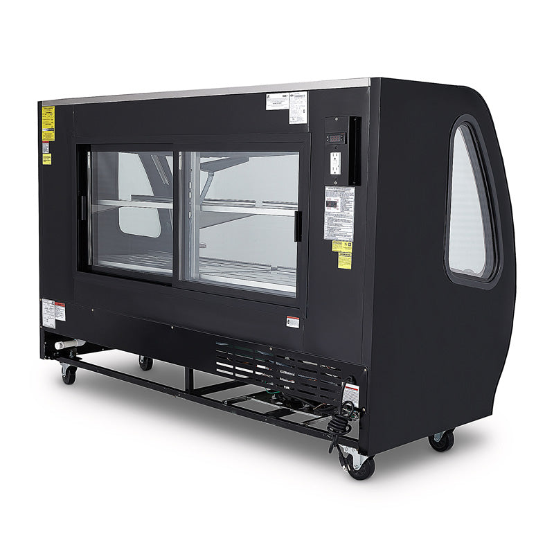 VITRINA CREMERA TEM-200 NEGRA (USAR 6237)