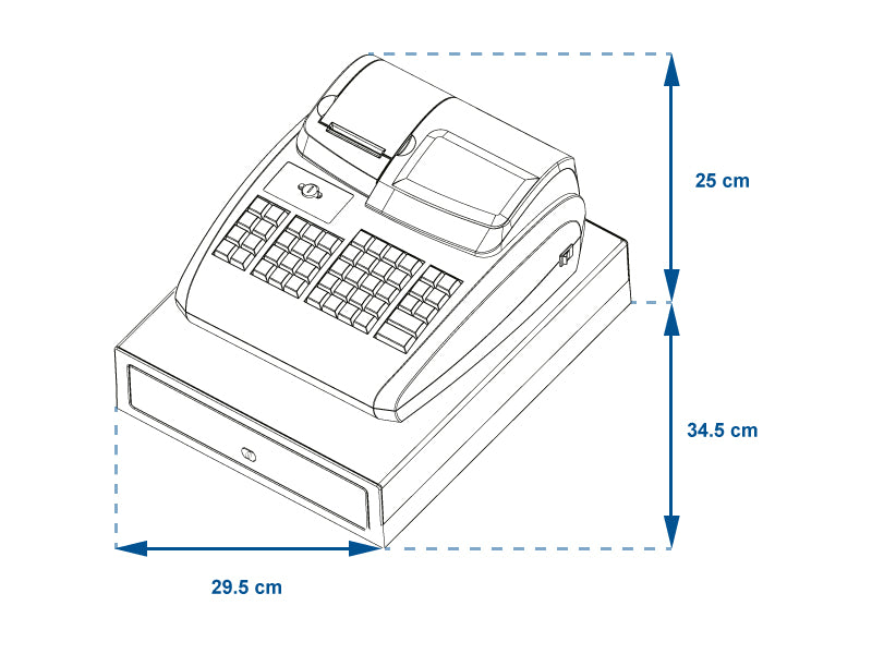 CAJA REGISTRADORA BLAZER ER-200