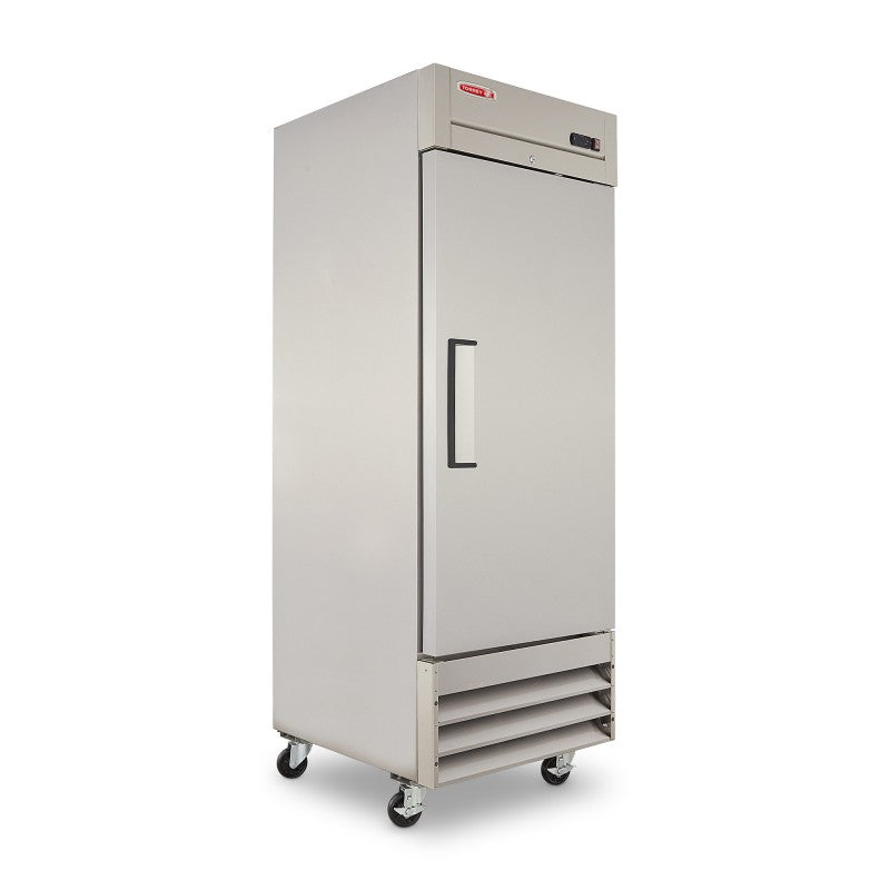 REFRIGERADOR VERTICAL TORREY 1 PUERTA SOLIDA A INOX RVSA23UI