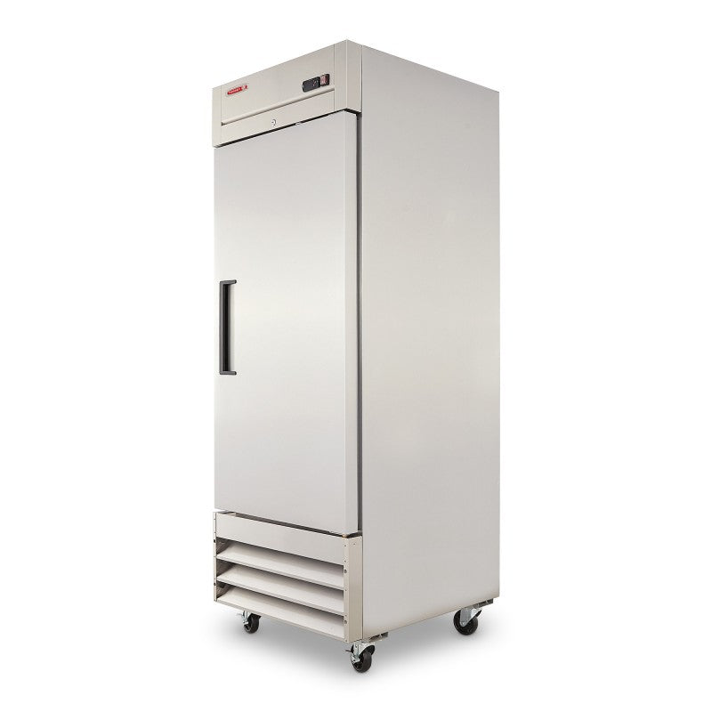 REFRIGERADOR VERTICAL TORREY 1 PUERTA SOLIDA A INOX RVSA23UI
