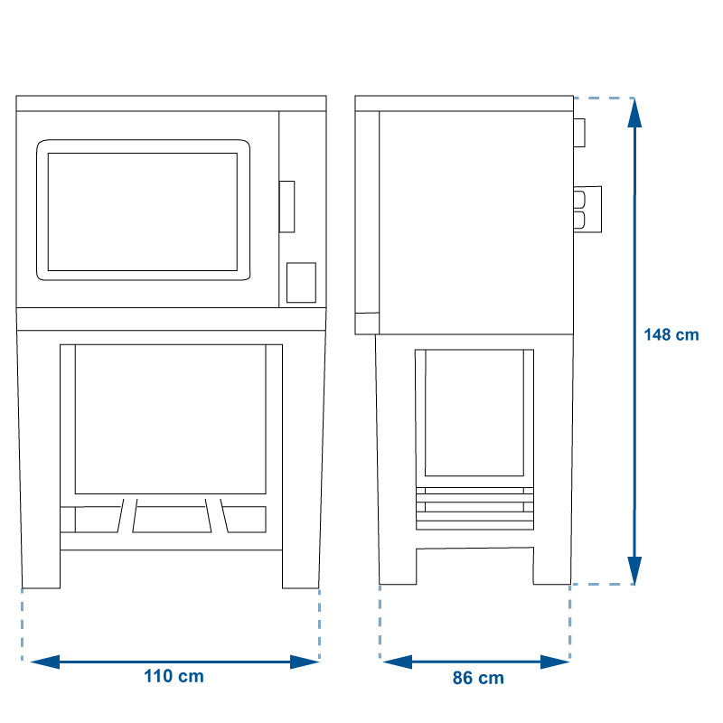 HORNO CORIAT HC-35-C-XL GAS MASTER PREMIUM