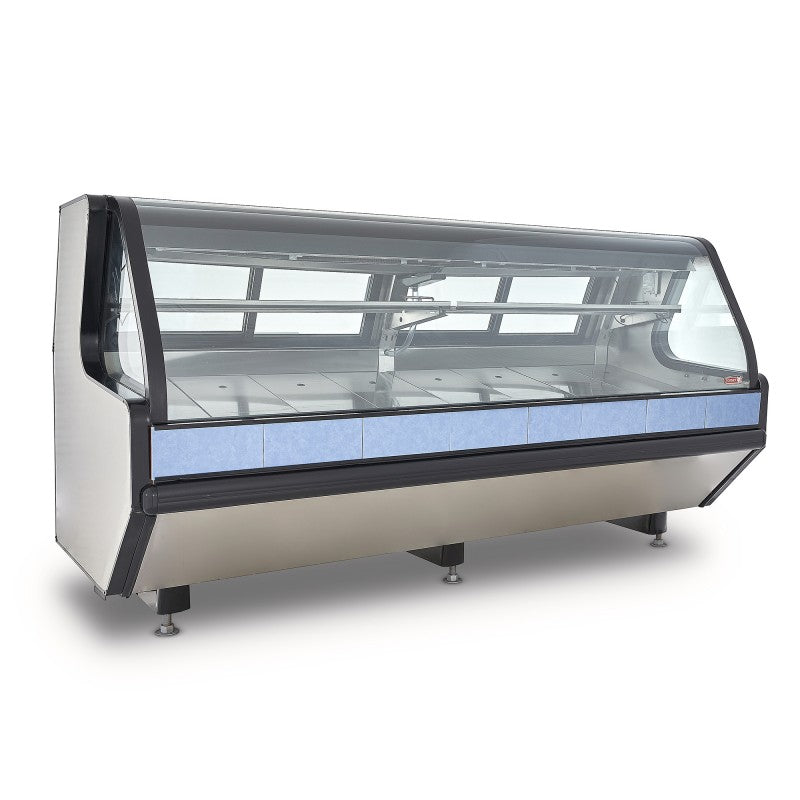 VITRINA CARNICERA TORREY TEC-250 CABECERAS ACERO INOXIDABLE