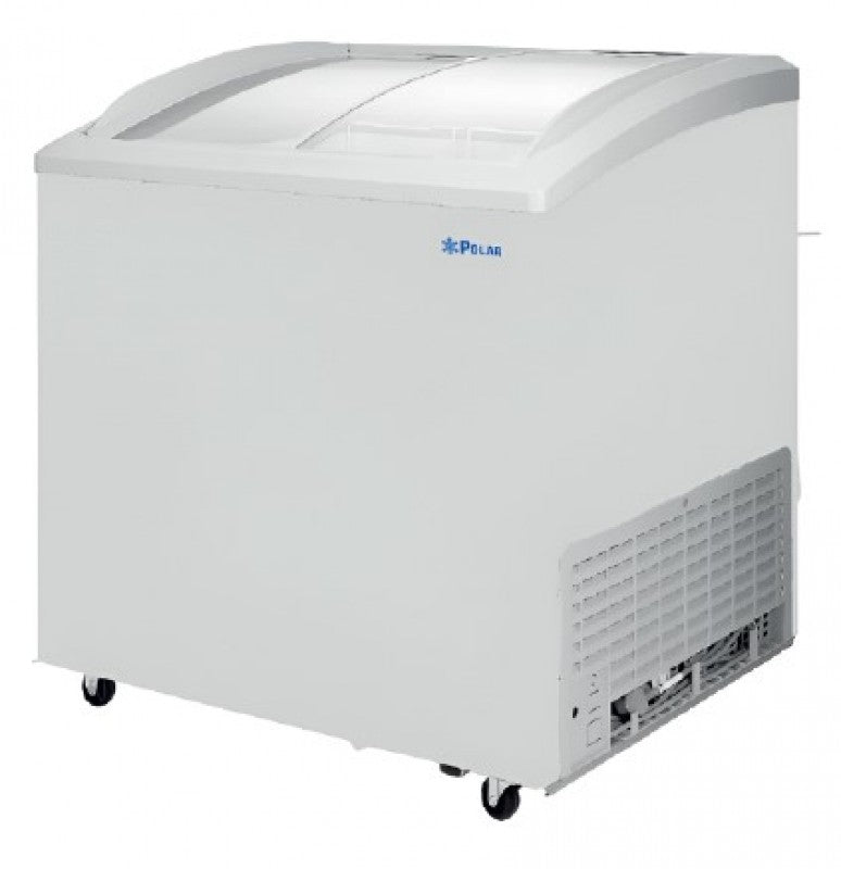 CONGELADOR HORIZONTAL CRISTAL CURVO POLAR CH-300CR