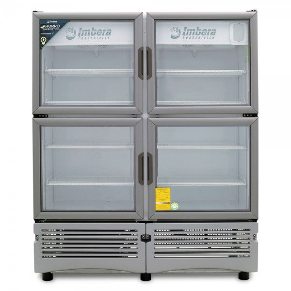 REFRIGERADOR IMBERA VRQ35 4 PUERTAS BLANCO