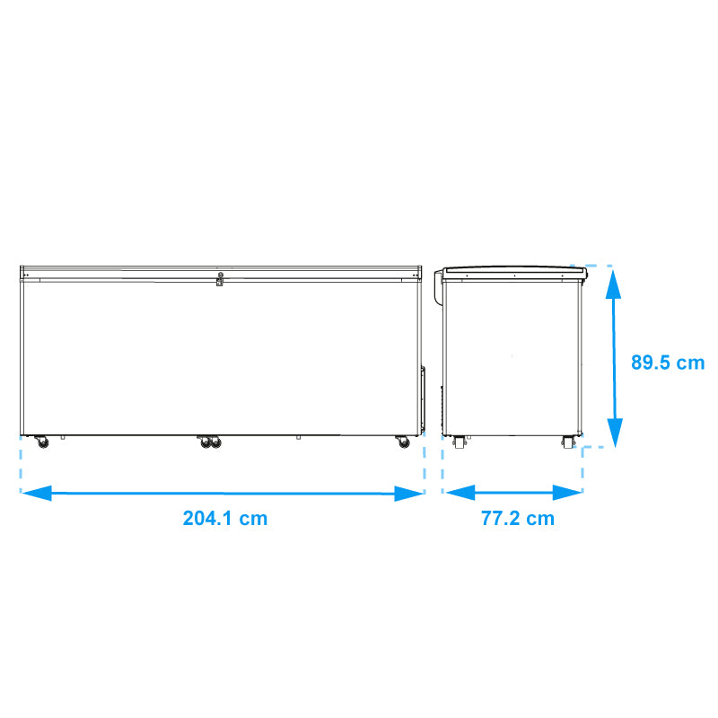 CONGELADOR HORIZONTAL IMBERA 25