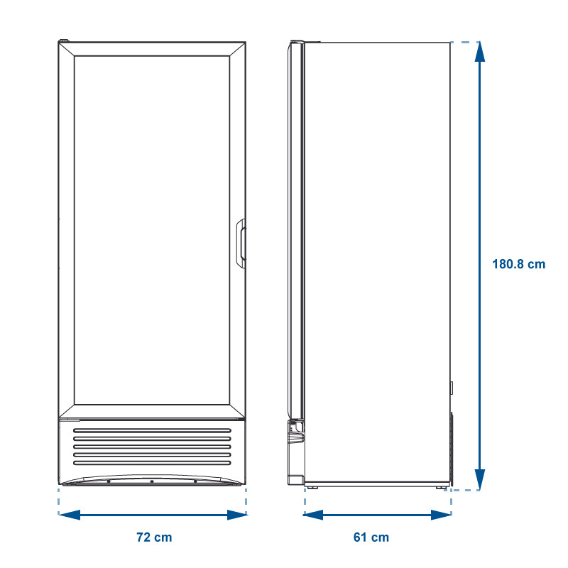 REFRIGERADOR TORREY RV17 TVC17 BLANCO.
