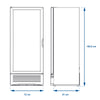 REFRIGERADOR TORREY RV17 TVC17 BLANCO.