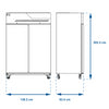 CONGELADOR VERTICAL TORREY FS1300
