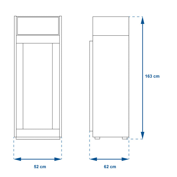 CONSERVADOR PARA 20 BOLSAS DE HIELO