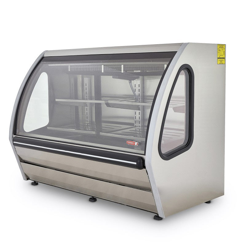VITRINA CREMERA TORREY DRD5 ACERO INOXIDABLE R290