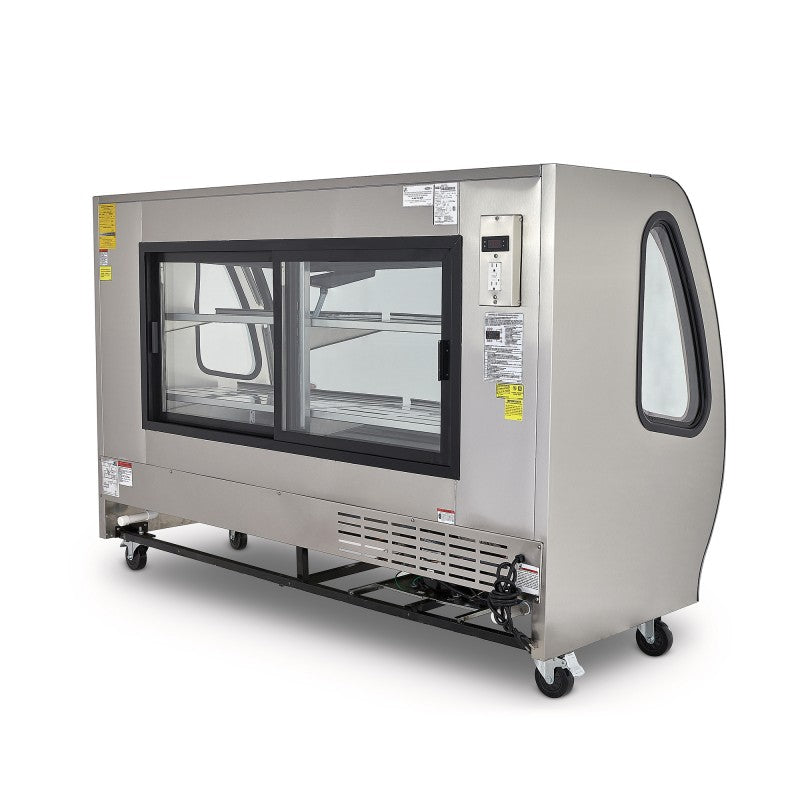 VITRINA CARNICERA TORREY TEM200C ACERO INOXIDABLE