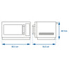 HORNO DE MICROONDAS TORREY MIT-1.2D DE PERILLA