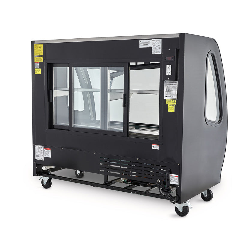 VITRINA CREMERA TEM-150 NEGRA R290