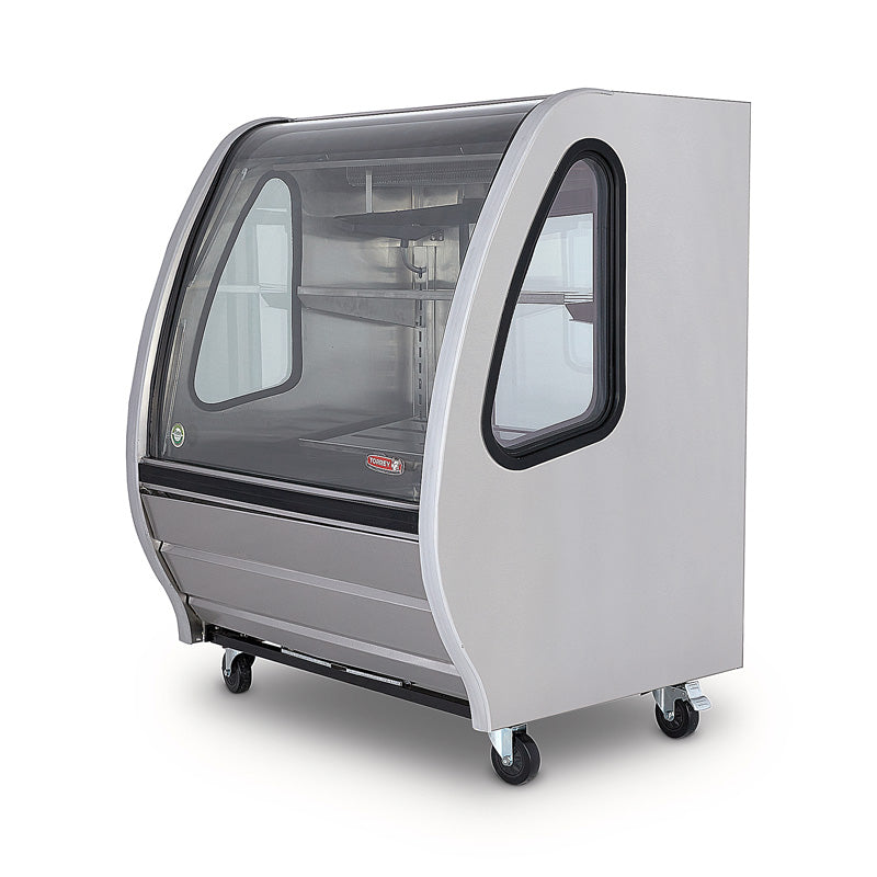 VITRINA CREMERA TEM-100 ACERO INOXIDABLE