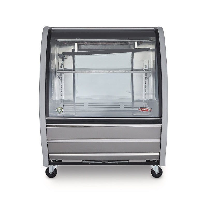 VITRINA CREMERA TEM-100 ACERO INOXIDABLE