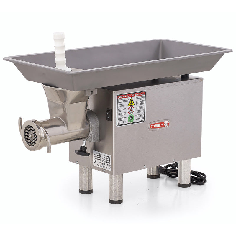 MOLINO PARA CARNE TORREY M22RSS2 2 HP ACERO INOXIDABLE