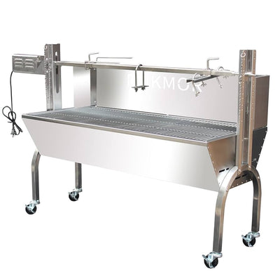 ASADOR 70 X 50 X 90 CMS ACERO INOXIDABLE