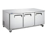 MESA FRIA REFRIGERADA DE 3 PUERTAS DE 530 LITROS MIGSA UC-72C-3