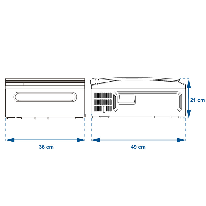 EMPACADORA AL VACIO JR TORREY EVB-4