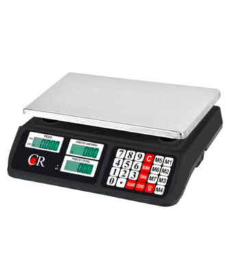 BASCULA COMERCIAL NOVAL 40 KGS CR-40 NEGRA