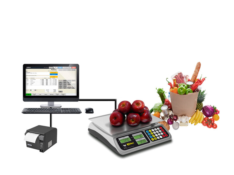 BASCULA ELECTRONICA RHINO BAR-8RS 40 KG CON USB