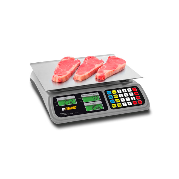 BASCULA ELECTRONICA RHINO BAR-8RS 40 KG CON USB