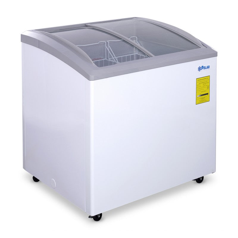 CONGELADOR HORIZONTAL CRISTAL CURVO POLAR CH-200CR