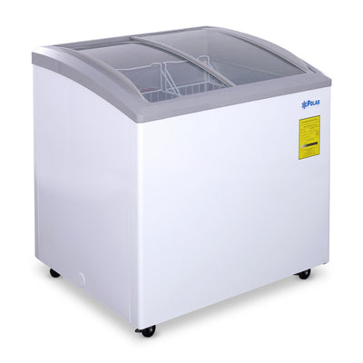 CONGELADOR HORIZONTAL CRISTAL CURVO POLAR CH-200CR