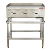 PLANCHA A GAS TORREY LINEA JR 2 QUEMADORES 90 CM