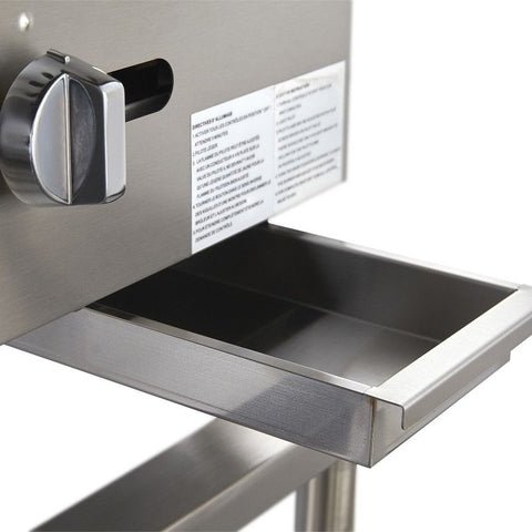 PLANCHA A GAS TORREY LINEA JR 2 QUEMADORES 90 CM