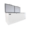 CONGELADOR TAPA DE COFRE 24 PIES TAPA ACERO INOX ICEHAUSS CTC-24-SS