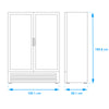 REFRIGERADOR COBALT IMBERA VR-26 NEGRO 2 PUERTAS