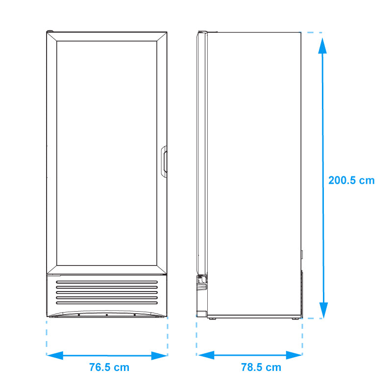 CONGELADOR VERTICAL IMBERA VFS24 BLANCO