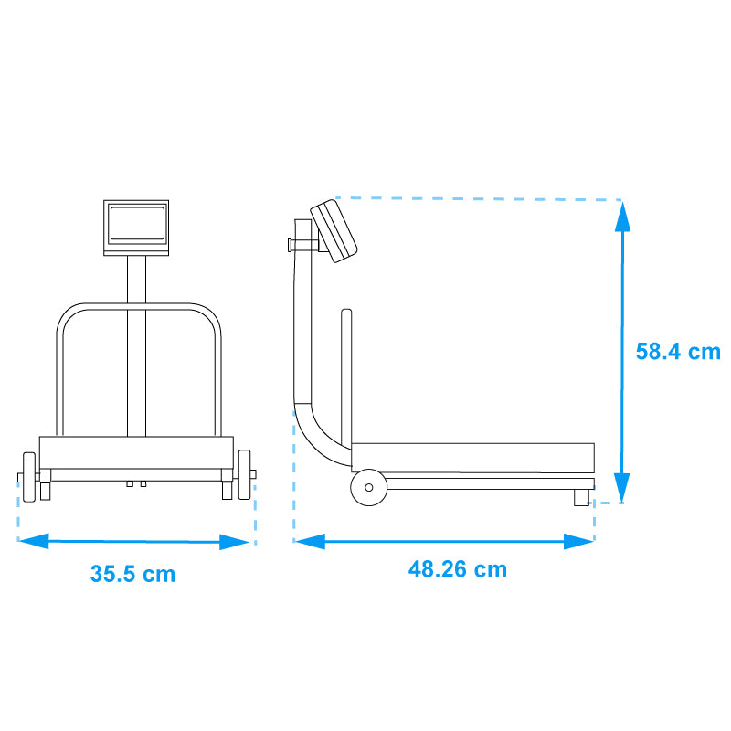 BASCULA DE RECIBO PROTEK BPK-100 KGS