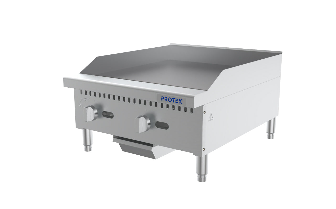 PLANCHA A GAS PROTEK PLP-600G 2 QUEMADORES