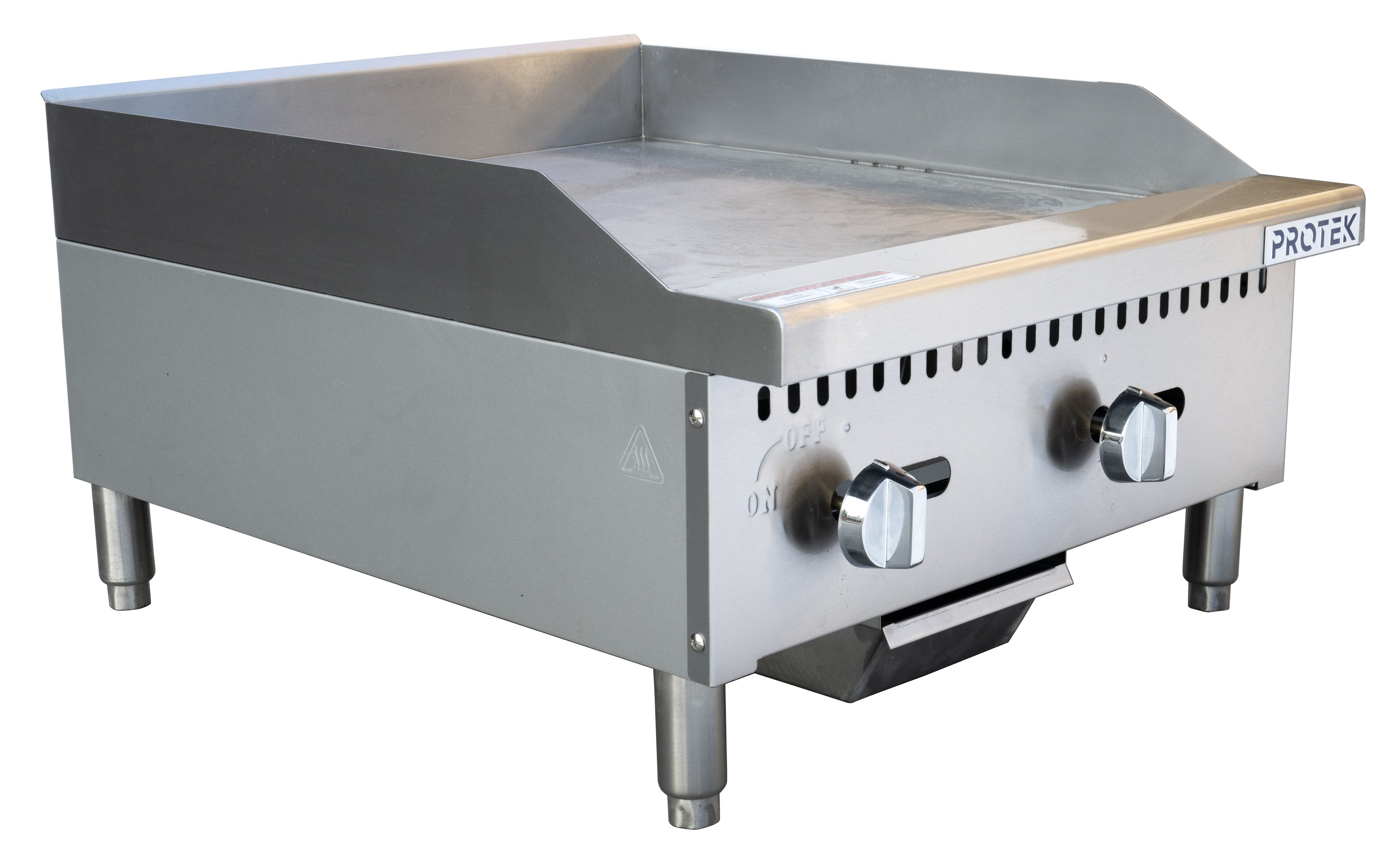 PLANCHA A GAS PROTEK PLP-600G 2 QUEMADORES