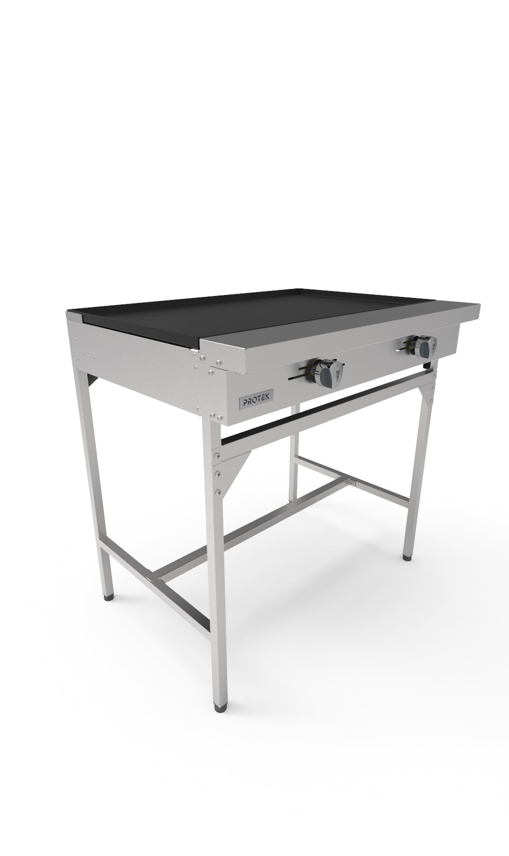 PLANCHA ECO A GAS PROTEK PLP-900GS 2 QUEMADORES 90 CM