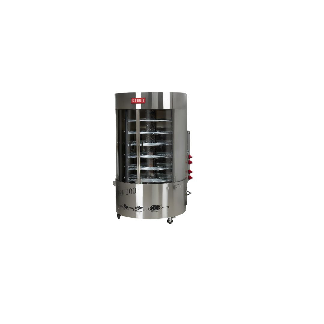 ROSTICERO ASADOR ROTATIVO VERTICAL GPANIZ ARV100CQC 100 KG