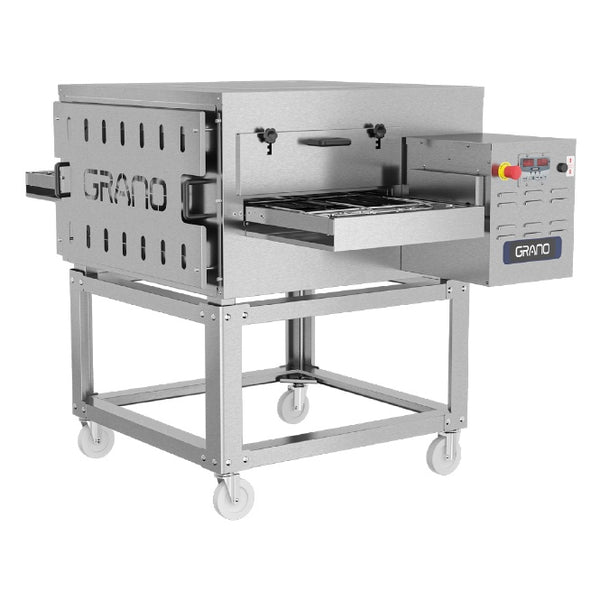 HORNO DE BANDA A GAS GRANO FE500 60 PIZZAS/H