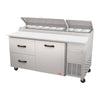 MESA FRIA TORREY PTP-21 CON MESA SANALITE BLANCA