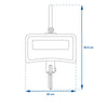 BASCULA COLGANTE TORREY 1000 Kg. CRS1000