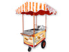 CARRO HOT DOGS 1.20 X .70 X .90 ACERO INOXIDABLE